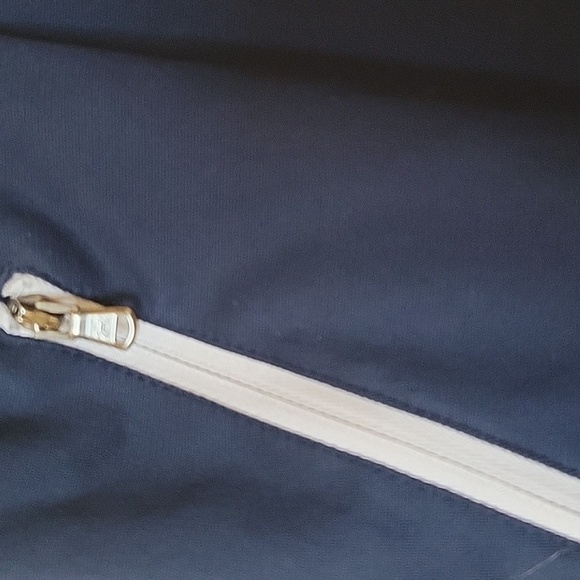 Under Armour Navy Joggers with White Accents - Picture 4 of 10